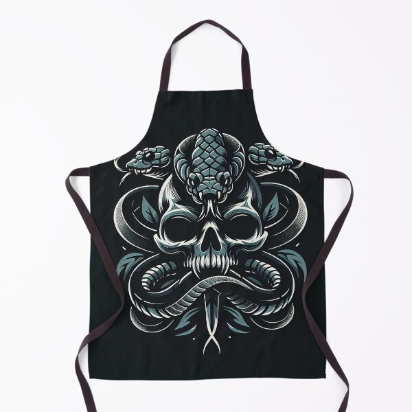 Item preview, "Sinister Serpent Skull - Dark Elegance" designed and sold by zzz888.