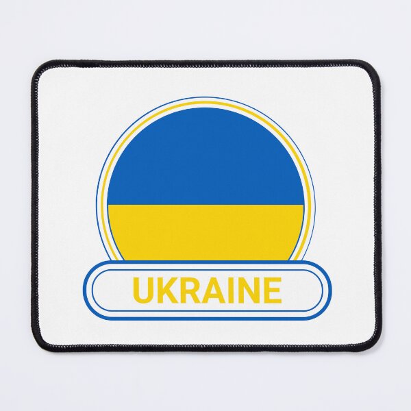 Item preview, Ukraine Country Badge - Ukraine Flag designed and sold by chrisrivait.