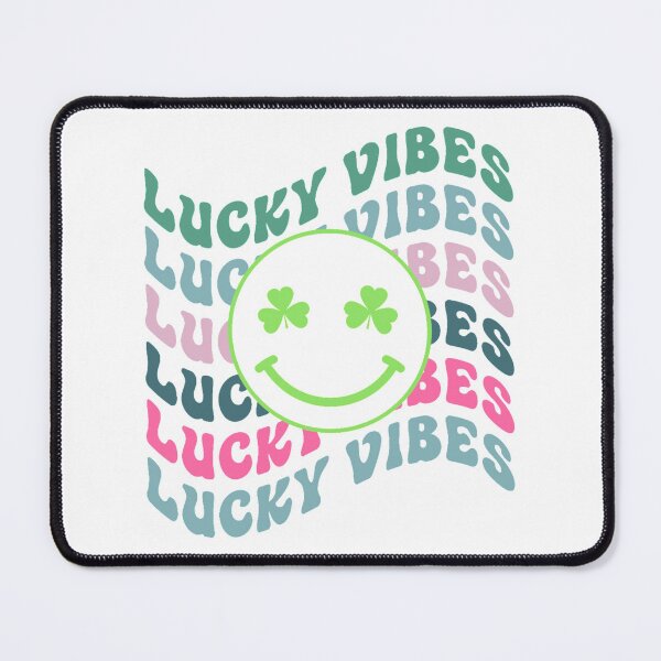 Item preview, Lucky Vibes ,Lucky Smile ,Lucky Shamrock,St Patricks Day designed and sold by BotunPeony.