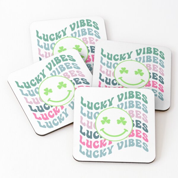 Item preview, Lucky Vibes ,Lucky Smile ,Lucky Shamrock,St Patricks Day designed and sold by BotunPeony.
