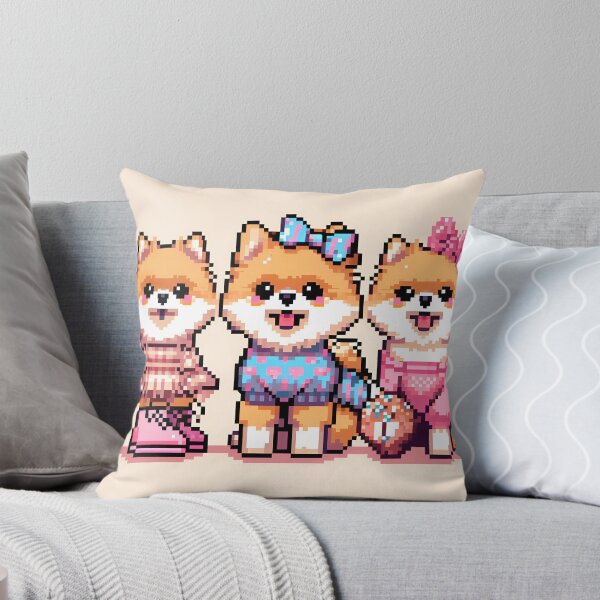 Artikelvorschau, Artful Homage to Pomeranians entworfen und verkauft von PawspectCreate.