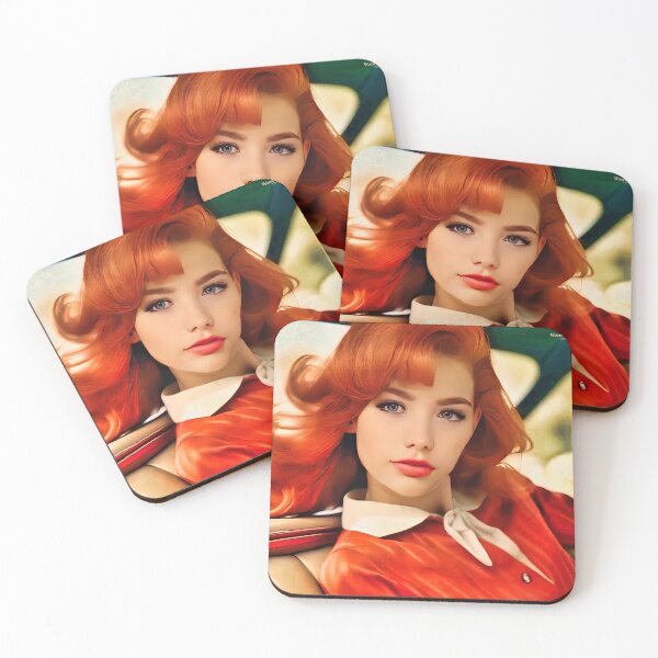Item preview, Beautiful redhead offering a ride designed and sold by SWImpressions.