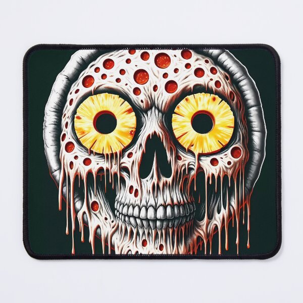 Item preview, Pineapple Pizza Face (Charcoal) designed and sold by 808synikal.
