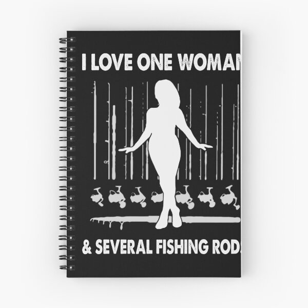 Item preview, I Love One Woman And Several Fishing Rods designed and sold by samishoops.