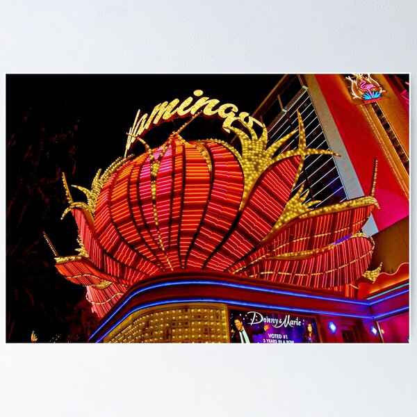 Item preview, Flamingo Las Vegas Hotel Neon Lights America designed and sold by AndyEvansPhotos.