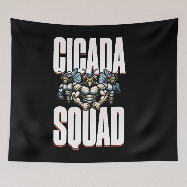 Item preview, Cicadas Nature's comeback kid funny designed and sold by woormle.