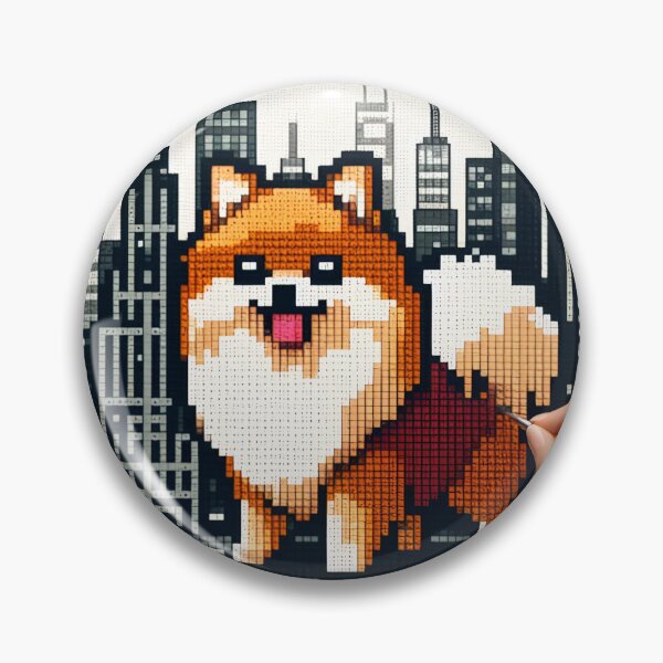 Item preview, Pixel Art: Pomeranian Majesty designed and sold by PawspectCreate.
