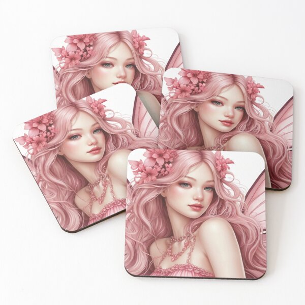 Item preview, Pink Elegance: Beautiful Fairy  designed and sold by T-shirtMill.
