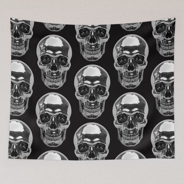 Item preview, Chrome Skull designed and sold by Hoorahville.