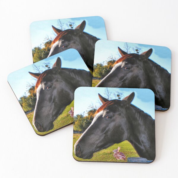 Item preview, Horse and Rabbits at the Ranch designed and sold by kristalcurt.