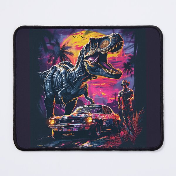 Item preview, Nascar Racing race way Jurassic Park NASCAR Dinosaur Theme  designed and sold by Chic_Clip_Craft.