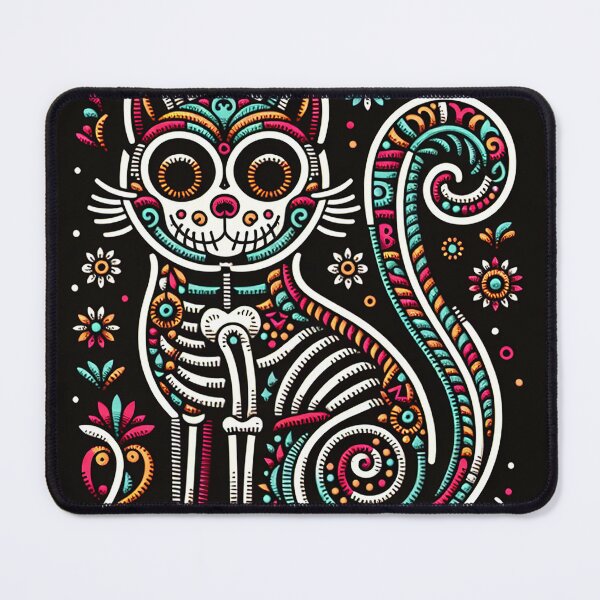 Item preview, Morphing Spirit Skull Cat designed and sold by zzz888.