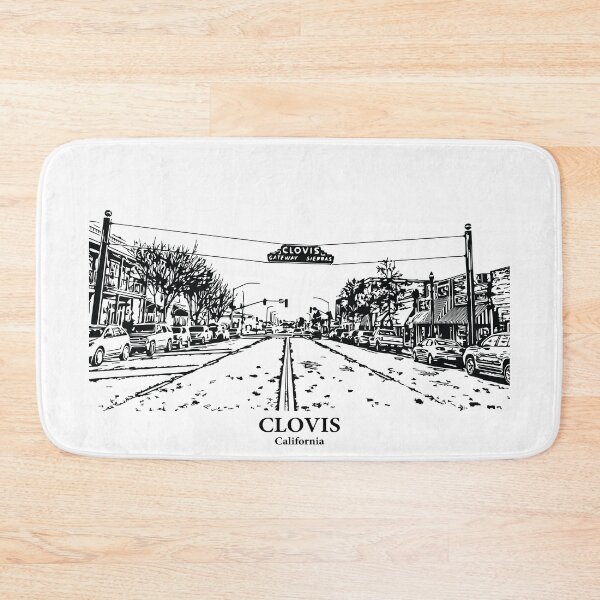 Item preview, Clovis - California designed and sold by Lakeric Cityscapes.