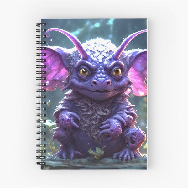 Item preview, Adorable Purple Creature designed and sold by BeeTheArtCo.