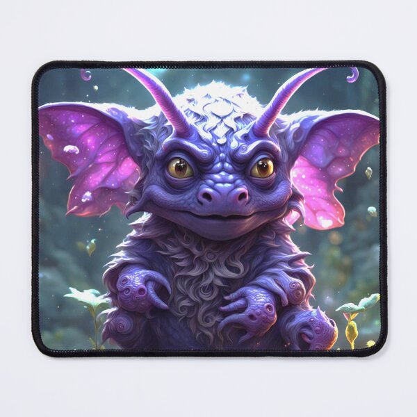 Item preview, Adorable Purple Creature designed and sold by BeeTheArtCo.