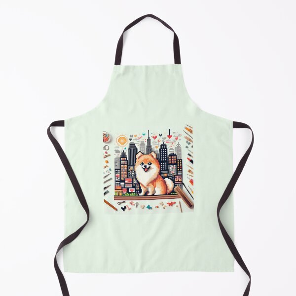 Item preview, Pixelated Joy: Pomeranian Love designed and sold by PawspectCreate.