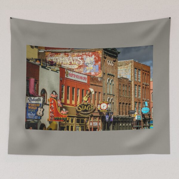 Item preview, Honky Tonk Row - Nashville TN designed and sold by Debra Martz.