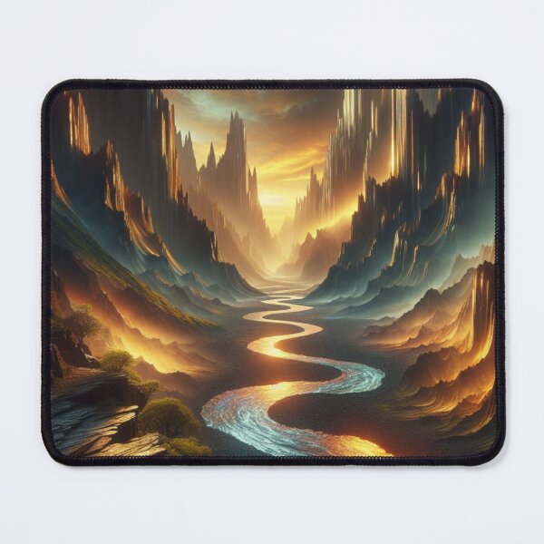 Item preview, River of gold designed and sold by BeeTheArtCo.