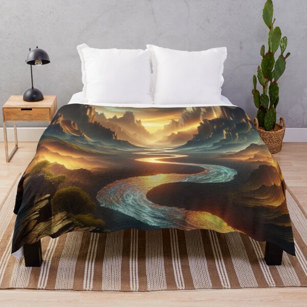 Item preview, River of gold designed and sold by BeeTheArtCo.