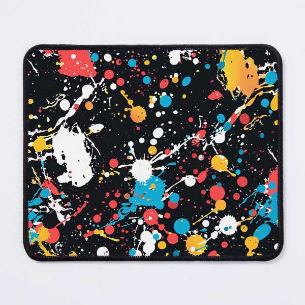 Item preview, Color Splash Print Jackson Pollock Style designed and sold by SAFORDO.