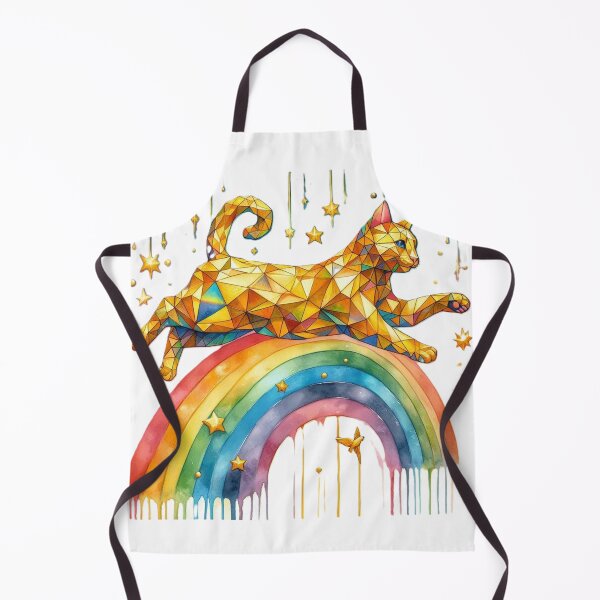 Item preview, golden cat in the rainbow 3 designed and sold by cupipl.