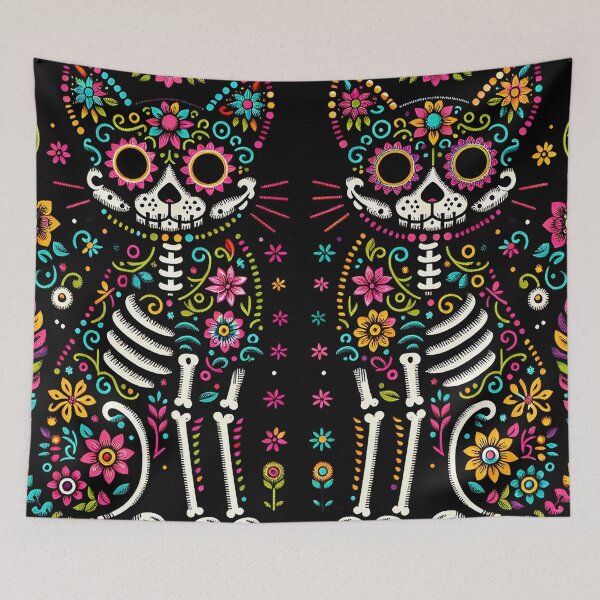 Item preview, Haunted Cat Skeleton designed and sold by zzz888.