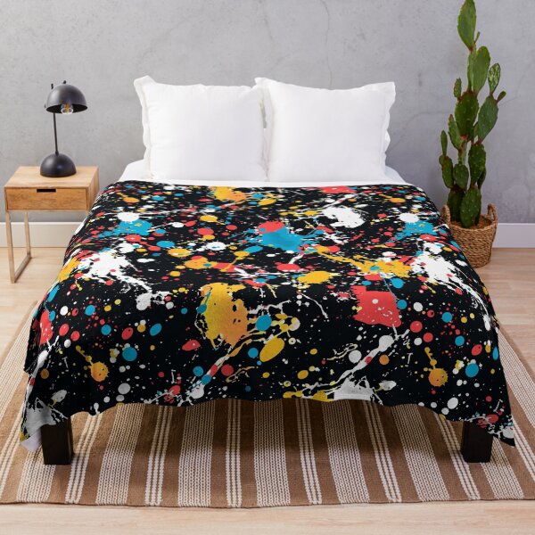 Item preview, Color Splash Print Jackson Pollock Style designed and sold by SAFORDO.