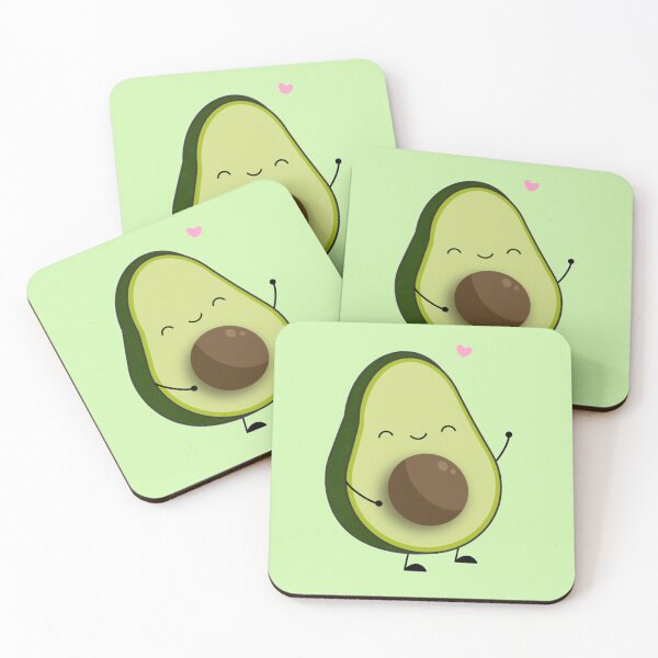 Item preview, Cute Happy Avocado designed and sold by paprpassionsink.