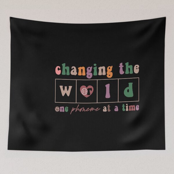 Item preview, Changing The World One Phoneme At A Time, Dyslexia Teacher, Teach Kids to Read, Kindergarten Teacher designed and sold by behindthefacts.