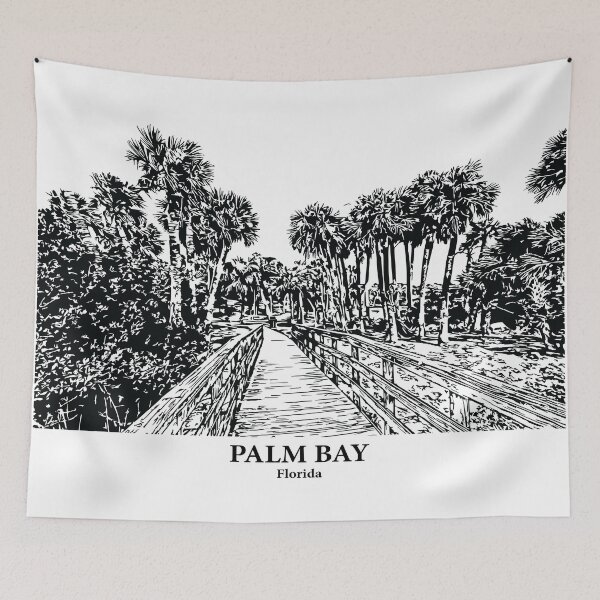 Item preview, Palm Bay - Florida designed and sold by Lakeric Cityscapes.