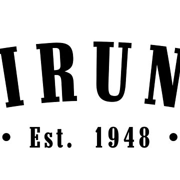 Artwork thumbnail, Kiruna Norrbotten County Sweden Est. 1948 Black Letter Sverige by establishedwear