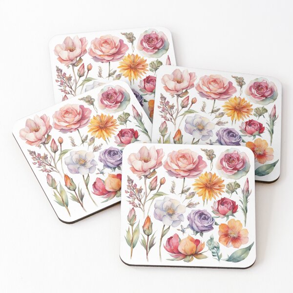Item preview, Watercolor Floral Pattern designed and sold by ozdilh.