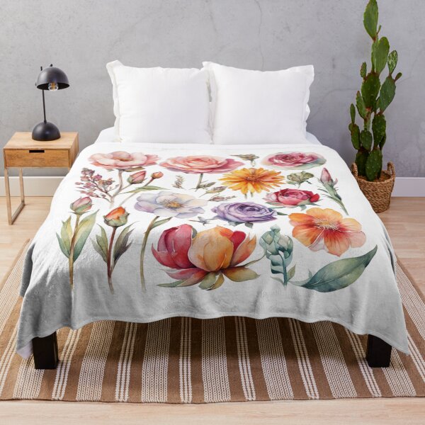 Item preview, Watercolor Floral Pattern designed and sold by ozdilh.