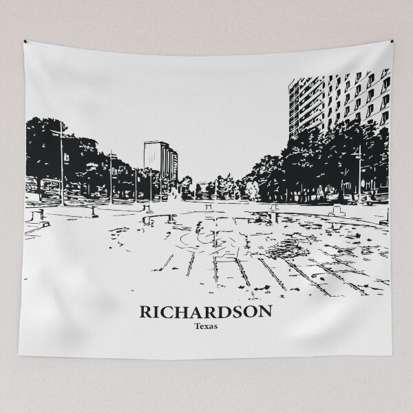 Item preview, Richardson-Texas designed and sold by Lakeric Cityscapes.
