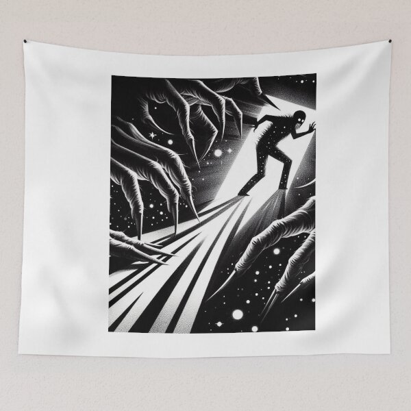 Item preview, A Leap into the Cosmic Abyss designed and sold by badjershop.