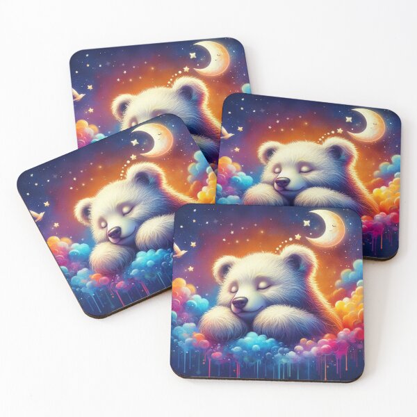 Item preview, Serene Dreamscape with Panda Bear and Moon designed and sold by Arte-Excellency.