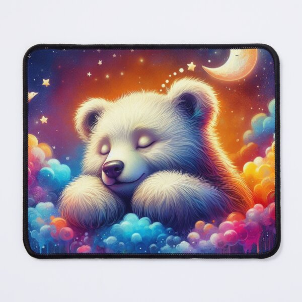 Item preview, Serene Dreamscape with Panda Bear and Moon designed and sold by Arte-Excellency.