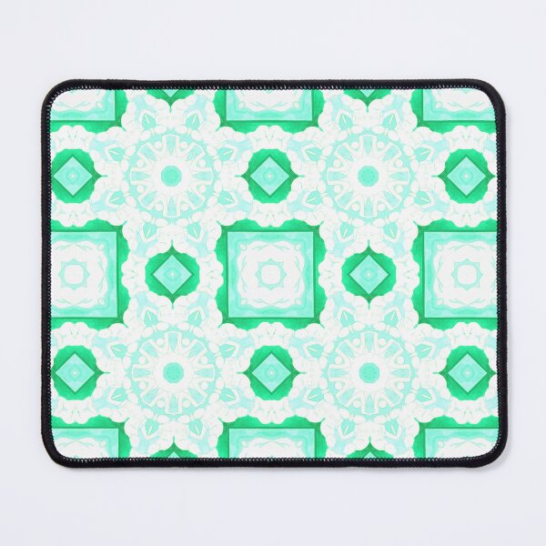 Item preview, Alhambra Silhouette Watercolor green designed and sold by Anna Rivet.