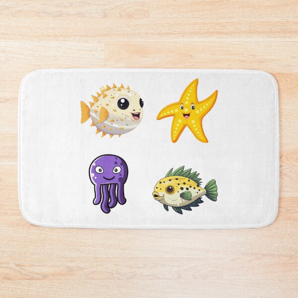 Item preview, cute little aquatic animals, beautiful and adorable designed and sold by huape.