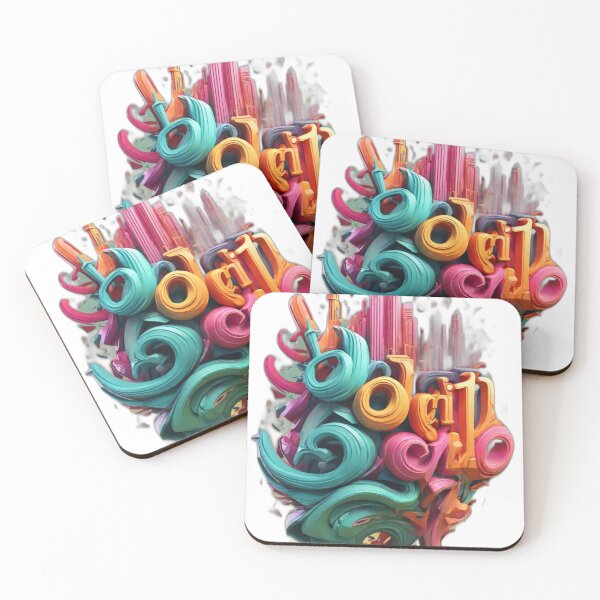 Item preview, Derrick's Dimensional Designs: Custom 3D Text T-Shirt Prints designed and sold by Leo digital art.