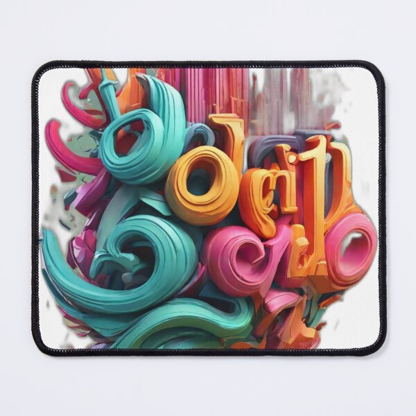 Item preview, Derrick's Dimensional Designs: Custom 3D Text T-Shirt Prints designed and sold by Leo digital art.
