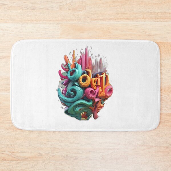Item preview, Derrick's Dimensional Designs: Custom 3D Text T-Shirt Prints designed and sold by Leo digital art.
