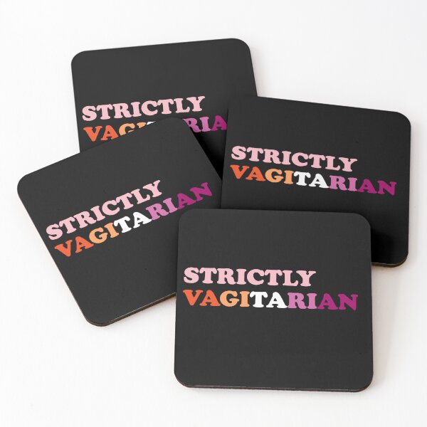 Item preview, Strictly Vagitarian designed and sold by House Sparrow.