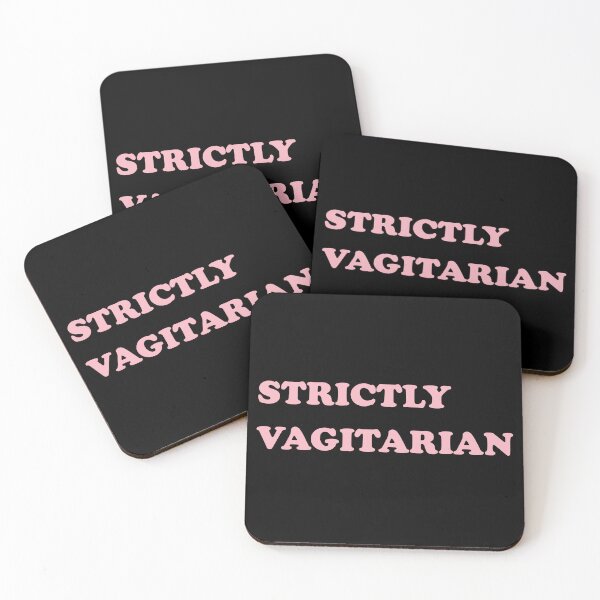 Item preview, Strictly Vagitarian designed and sold by House Sparrow.