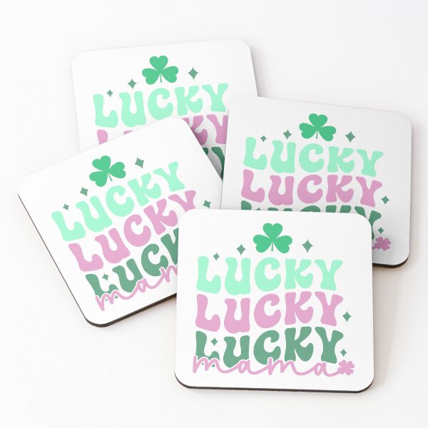 Artikelvorschau, Lucky Lucky Lucky Mama, Mommy Lucky, St. Patricks Day entworfen und verkauft von BotunPeony.