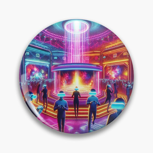 Item preview, Virtual Reality Arcade Pixel Art Design designed and sold by gabrieloye.