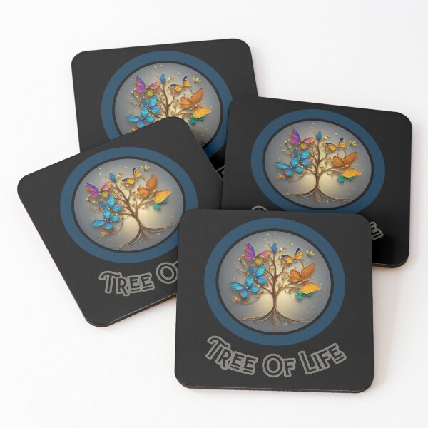 Item preview, Chakra Tree of Life With Butterfly Leaves 2 designed and sold by Psycho-Crazy.