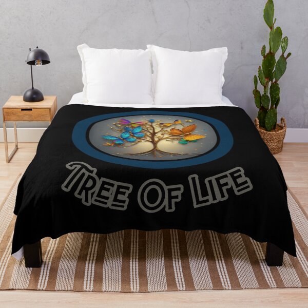 Item preview, Chakra Tree of Life With Butterfly Leaves 2 designed and sold by Psycho-Crazy.
