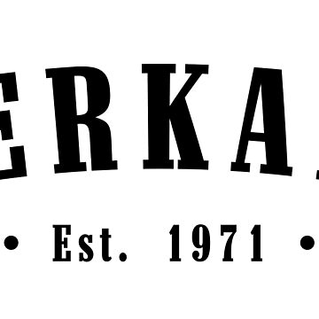 Artwork thumbnail, Överkalix Norrbotten County Sweden Est. 1971 Black Letter Sverige by establishedwear