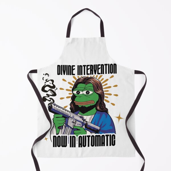 Item preview, Pepe gun Divine Intervention designed and sold by GalaxyExplorers.